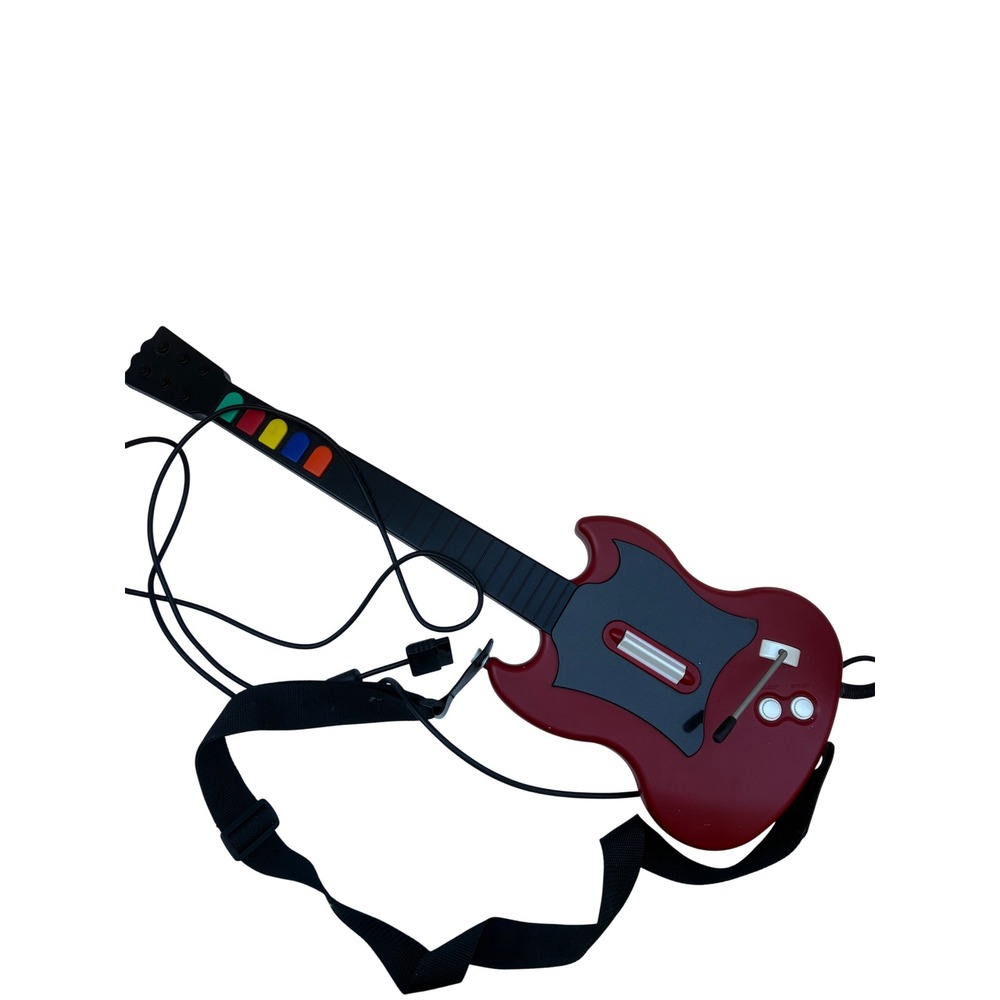 Rock Band 2 PS3 Game with RedOctane Wired Guitar Controller and USB Adapter